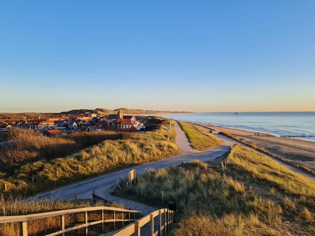 Luxe 4-Persoons Vakantiewoning Aan Zee Zoutelande Exteriér fotografie